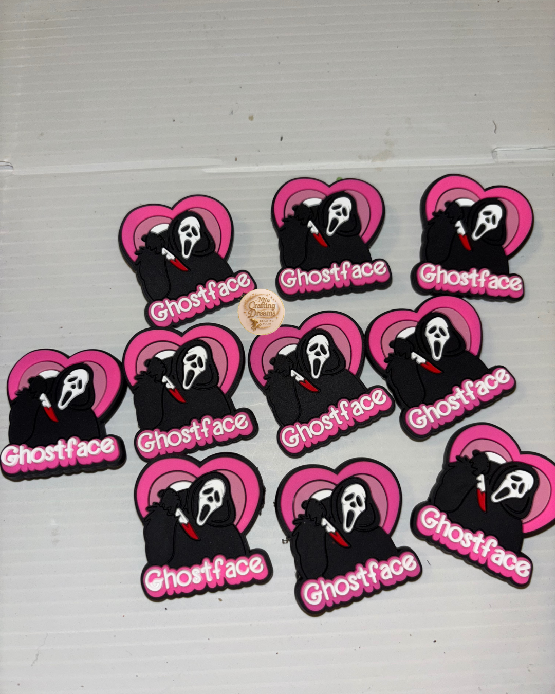 Halloween Theme Rubber Croc Charms