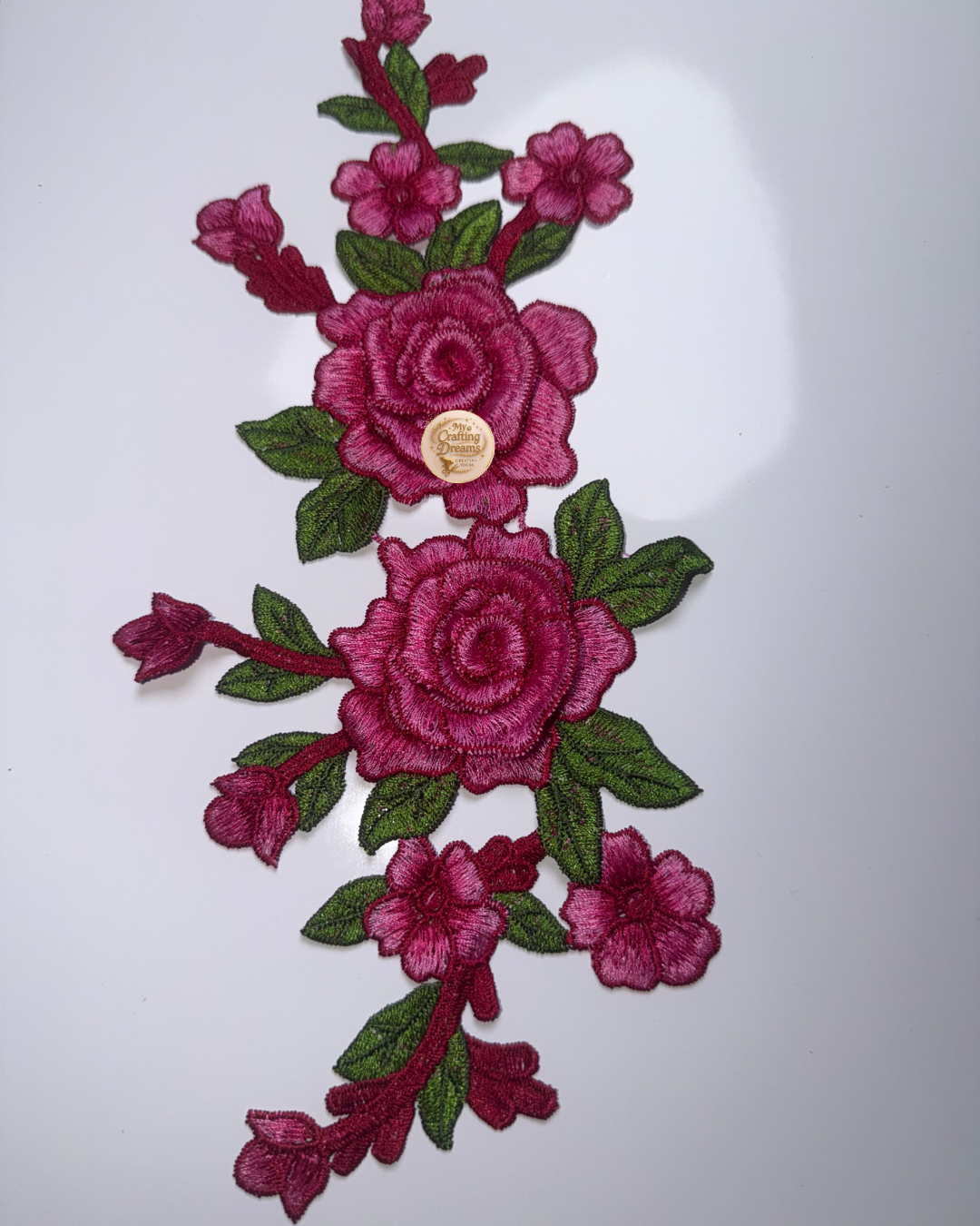 3D Flower Appliqués (Patches) – Couture Crafting Essentials