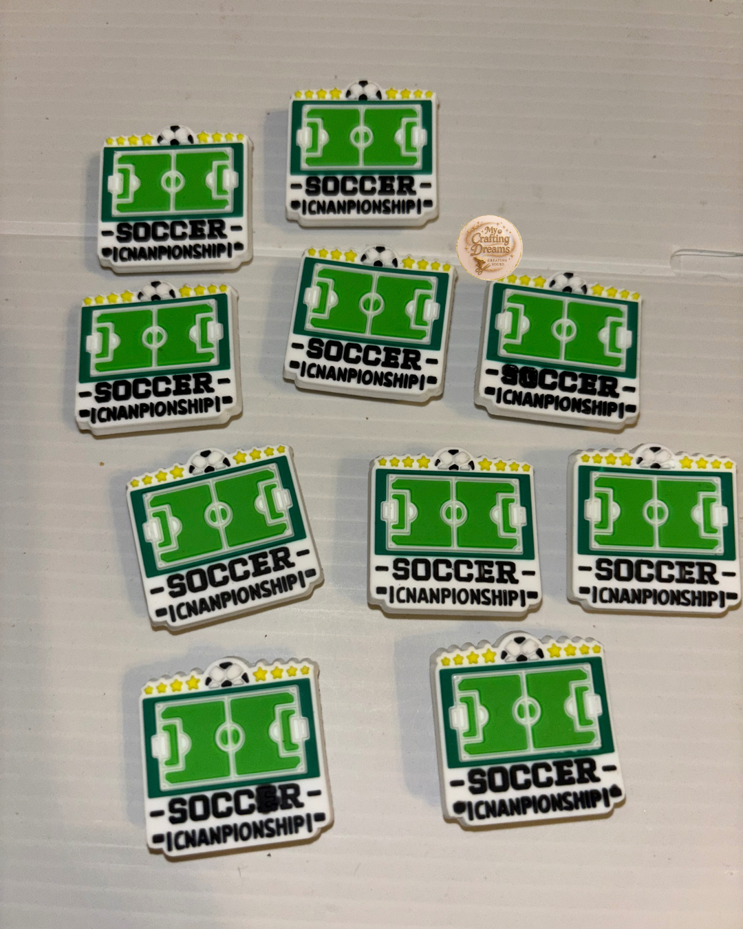 Soccer-Themed Croc Charms – For the Goal-Getters & Sideline Stars