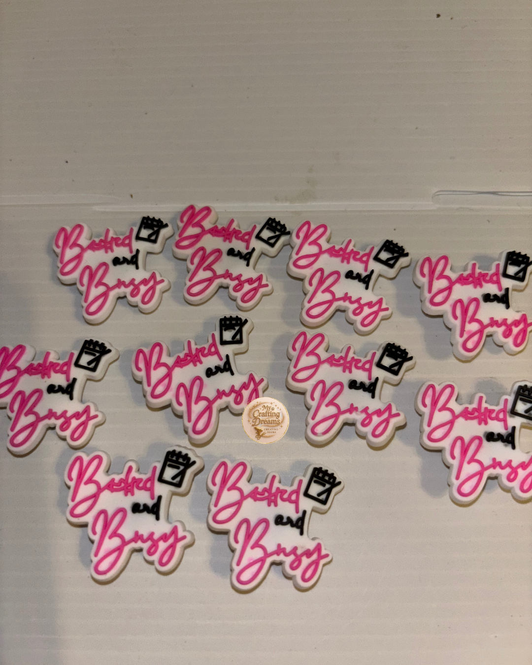 Makeup-Themed Croc Charms – Glam Steps Only