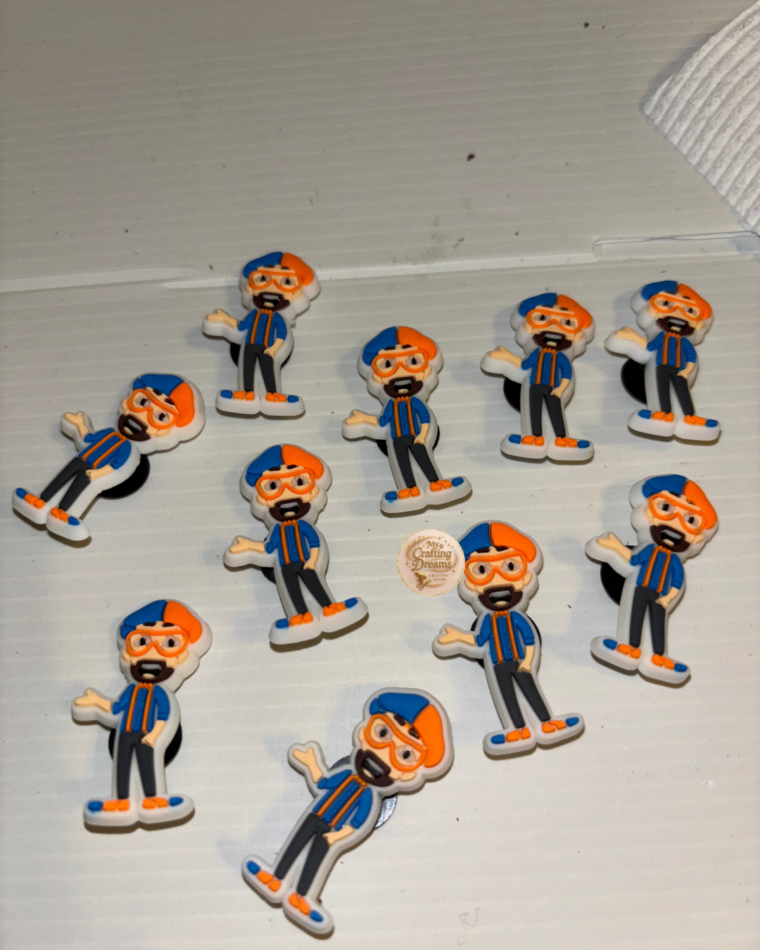 Blippi-Inspired Croc Charms – Learn, Play & Step into Fun!