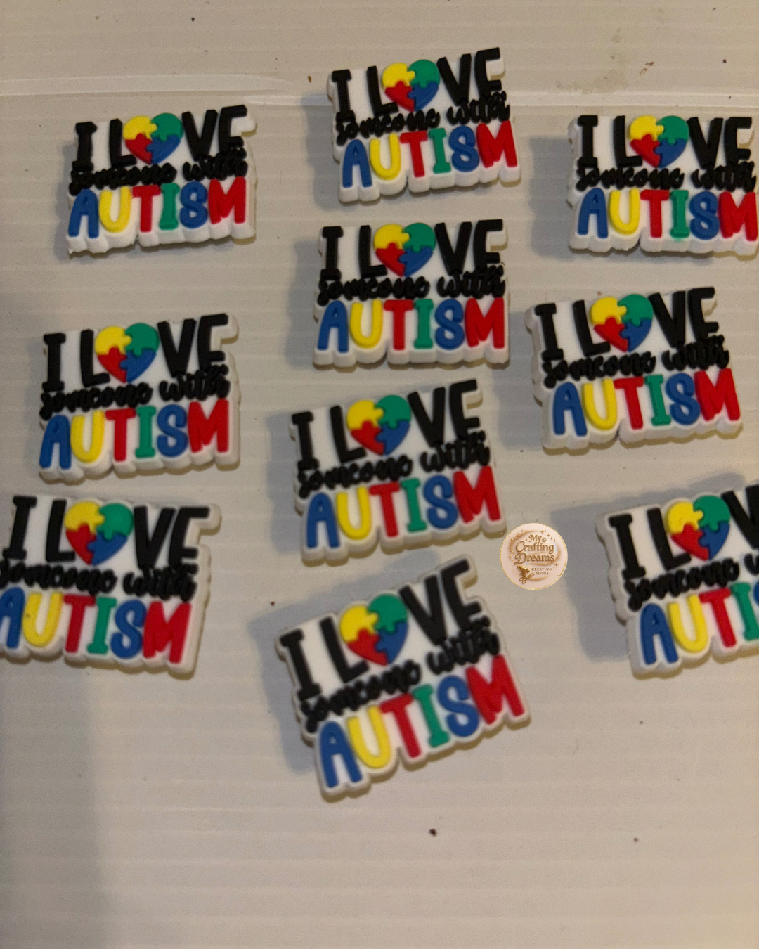 Autism Awareness Croc Charms – Celebrate Uniqueness, One Step at a Time