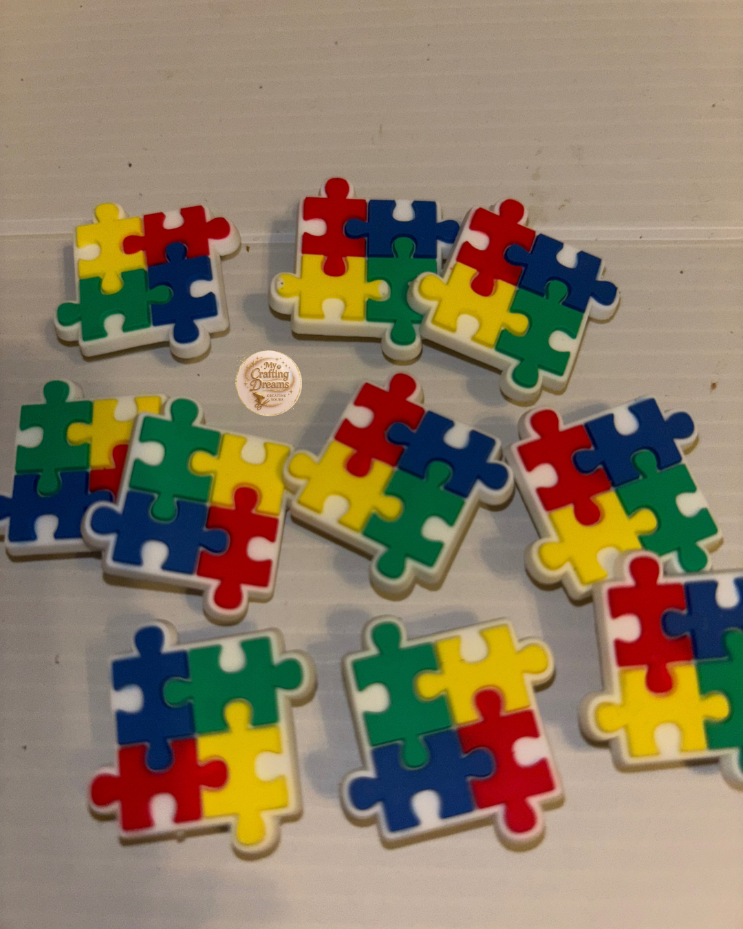 Autism Awareness Croc Charms – Celebrate Uniqueness, One Step at a Time