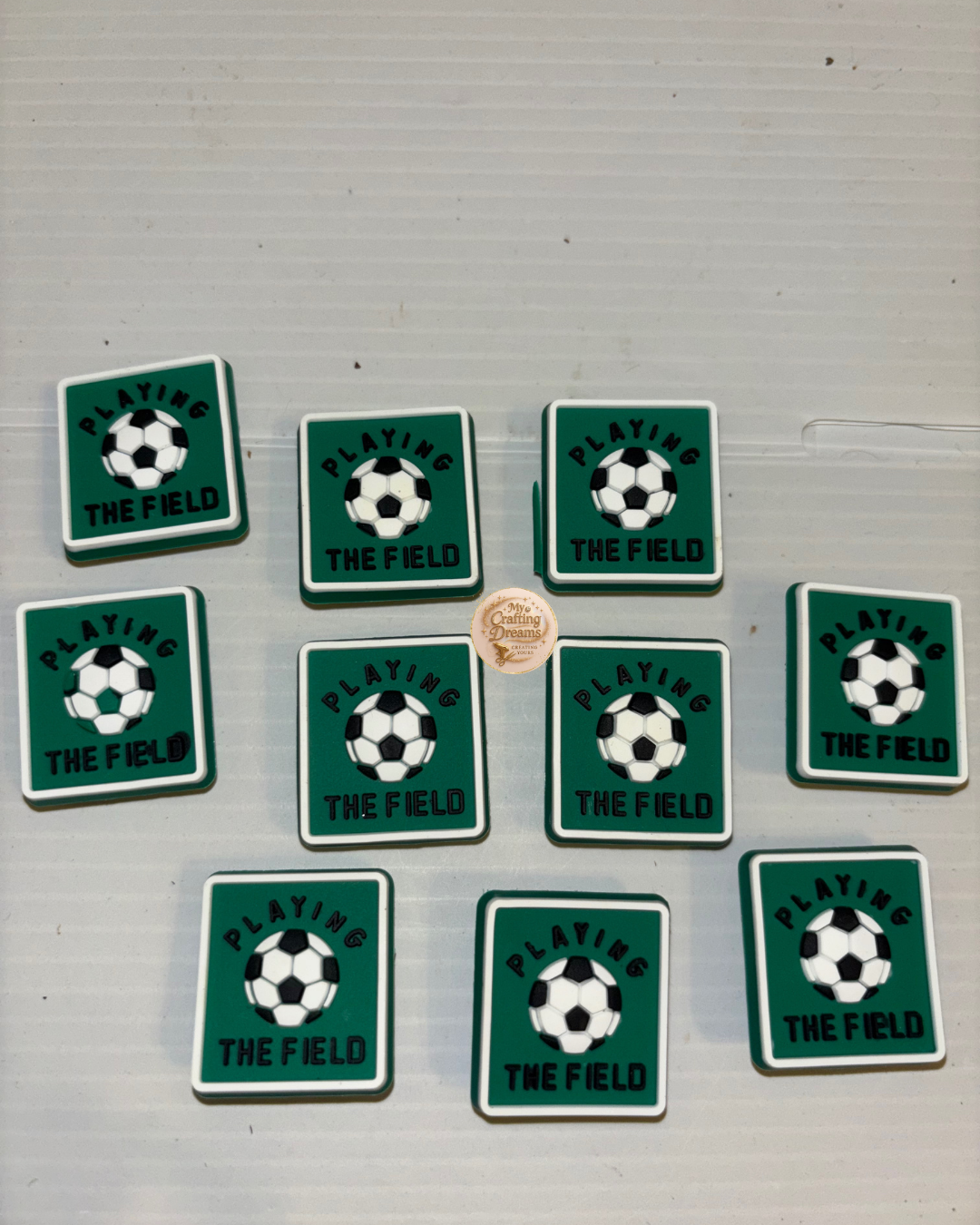 Soccer-Themed Croc Charms – For the Goal-Getters & Sideline Stars