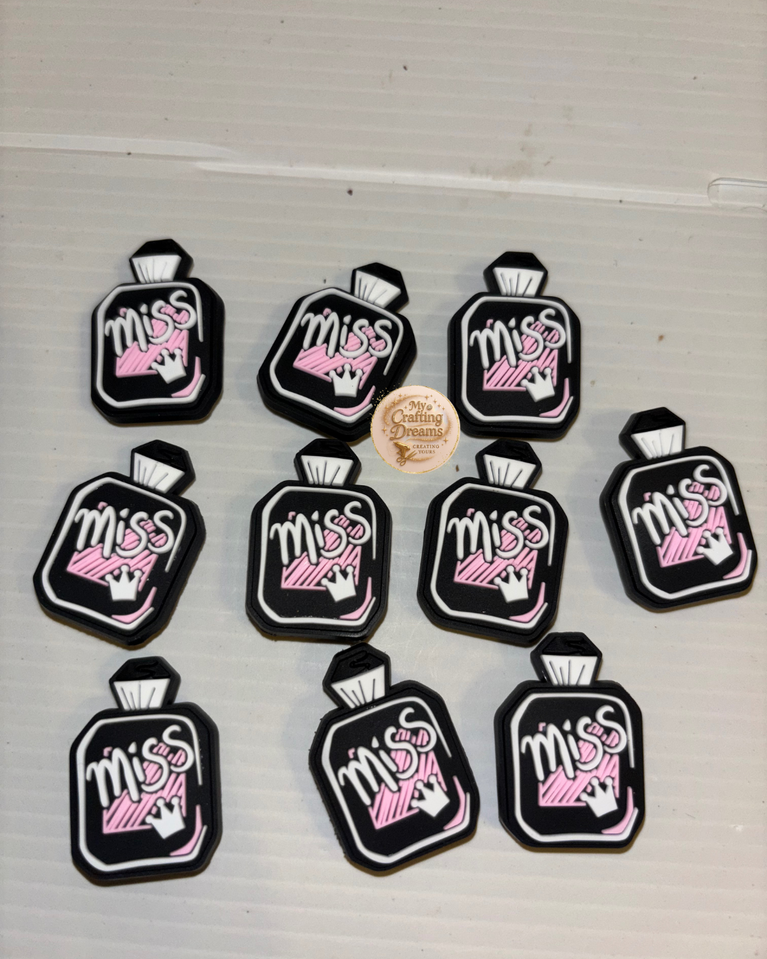 Makeup-Themed Croc Charms – Glam Steps Only