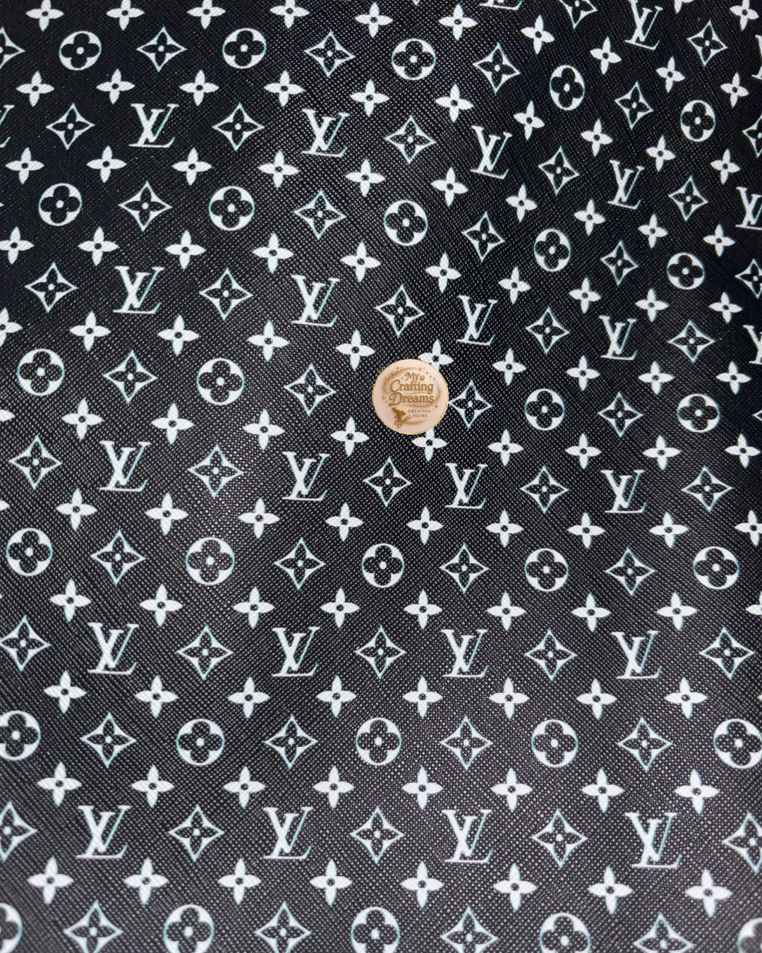 LV Inspired Faux Leather Sheets