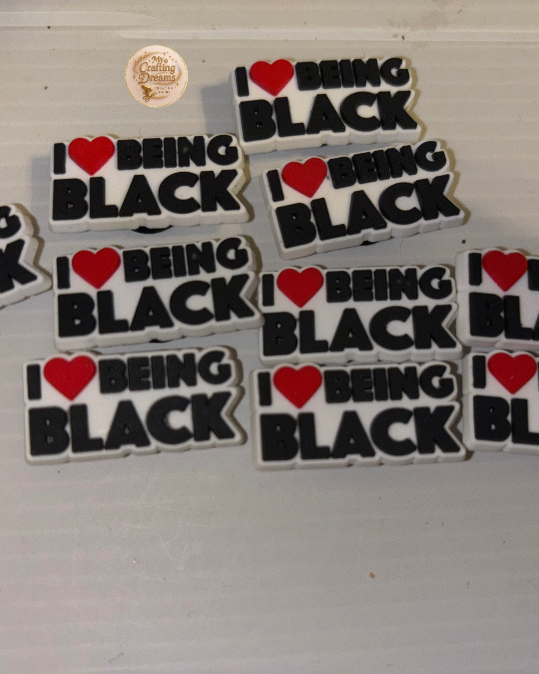 ✊🏾 Black-Inspired Croc Charms