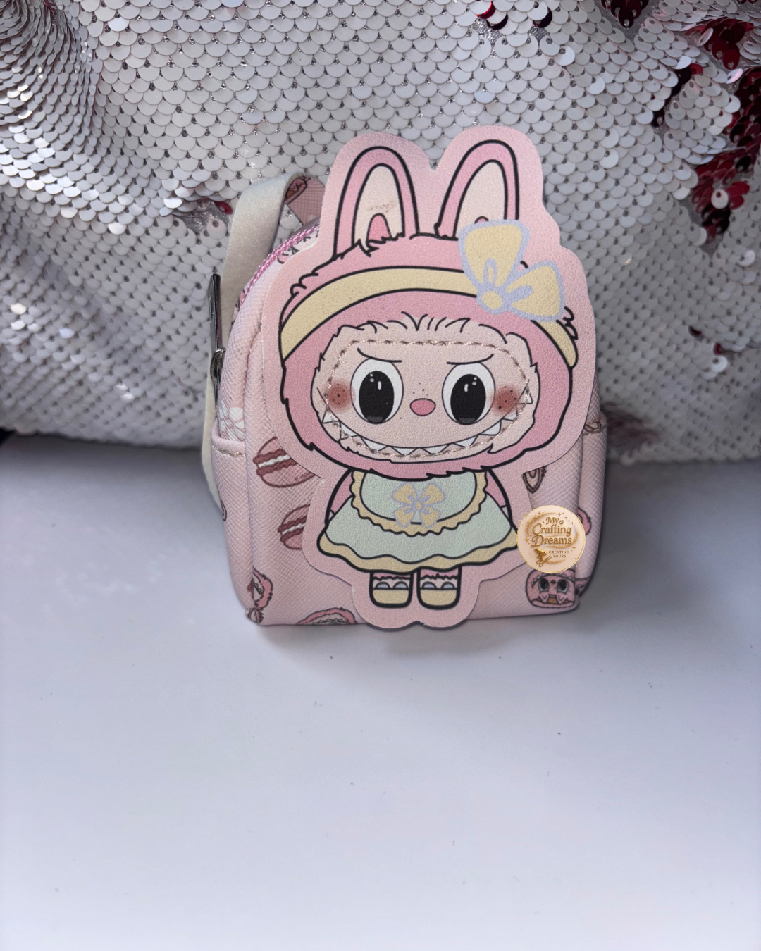 🎒 Labubu Mini Backpack Keychains 🎒