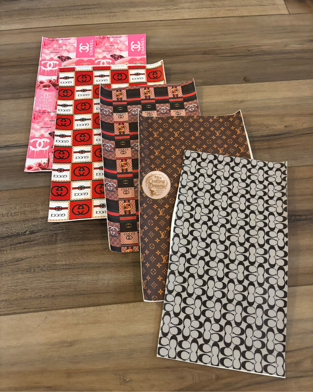Faux Leather Scrap Bundles