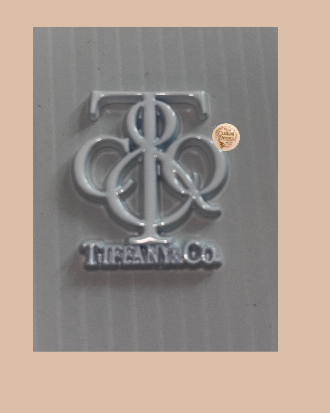 💎 Tiffany-Inspired Metal Charms (Flatback)