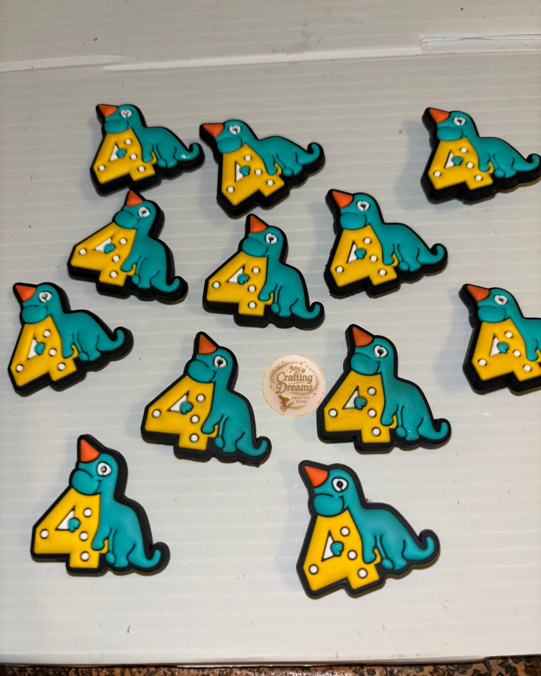 Dinosaur Number Croc Charms – Learn, Roar & Explore!