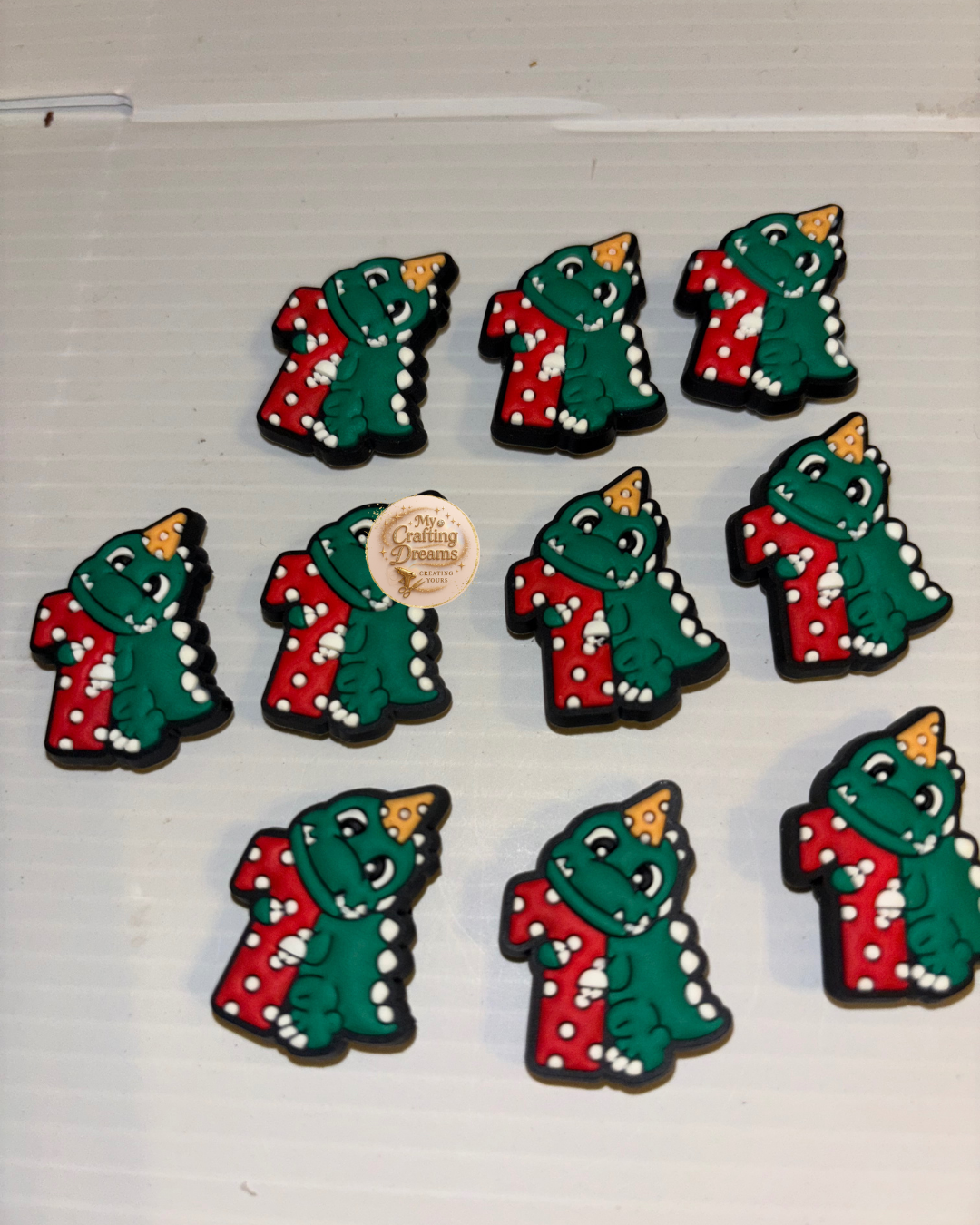 Dinosaur Number Croc Charms – Learn, Roar & Explore!