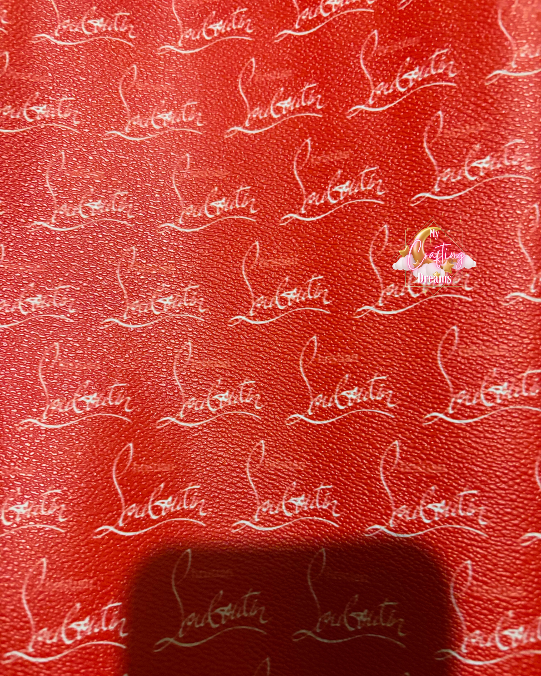 Louboutin Inspired Faux Leather Sheets