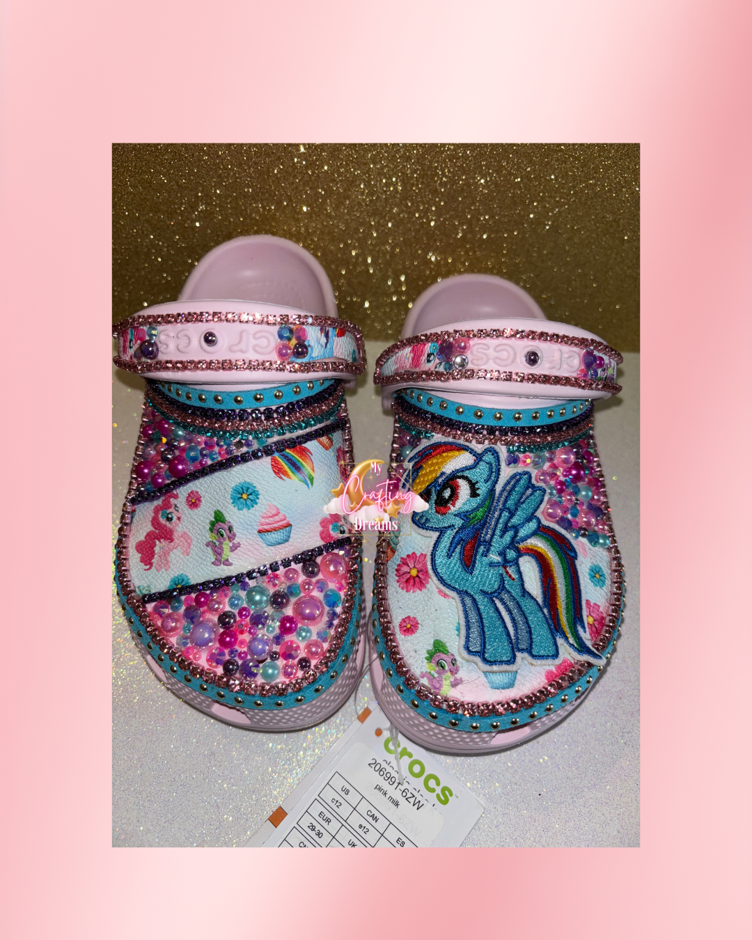 Custom Crocs - Price Includes The Shoes