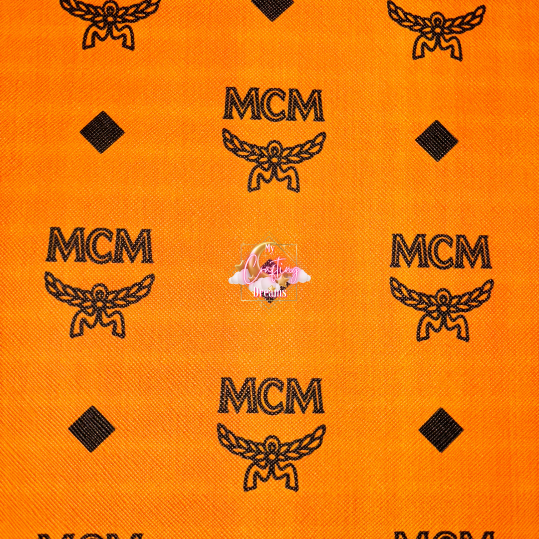 MCM Faux Leather Sheets