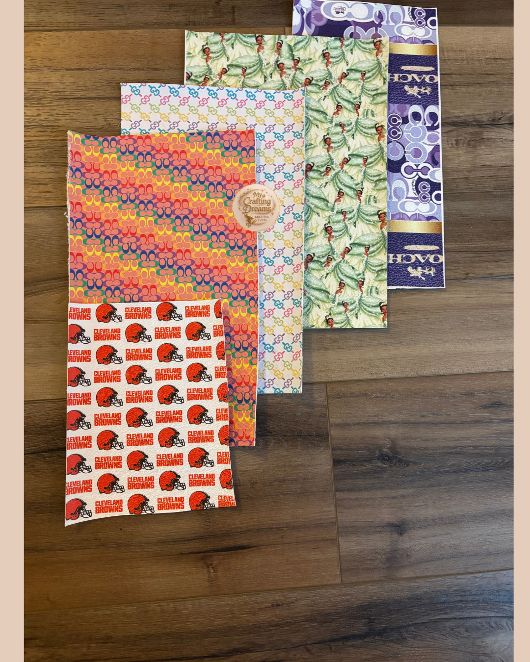 Faux Leather Scrap Bundles