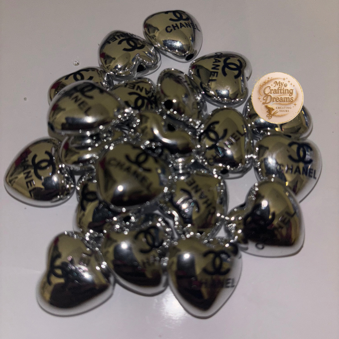 Bougie Heart Charms