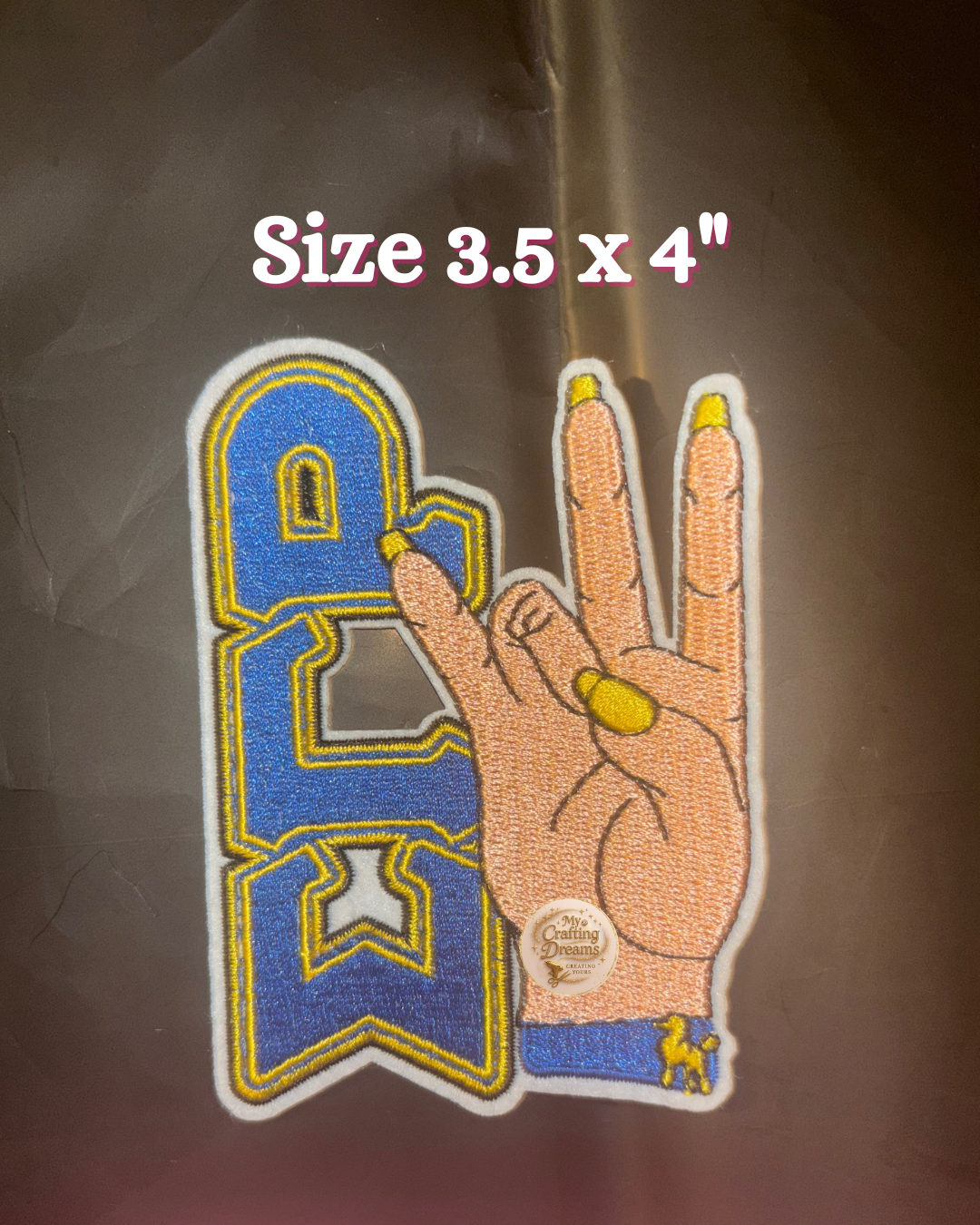 D9 Iron On Patches