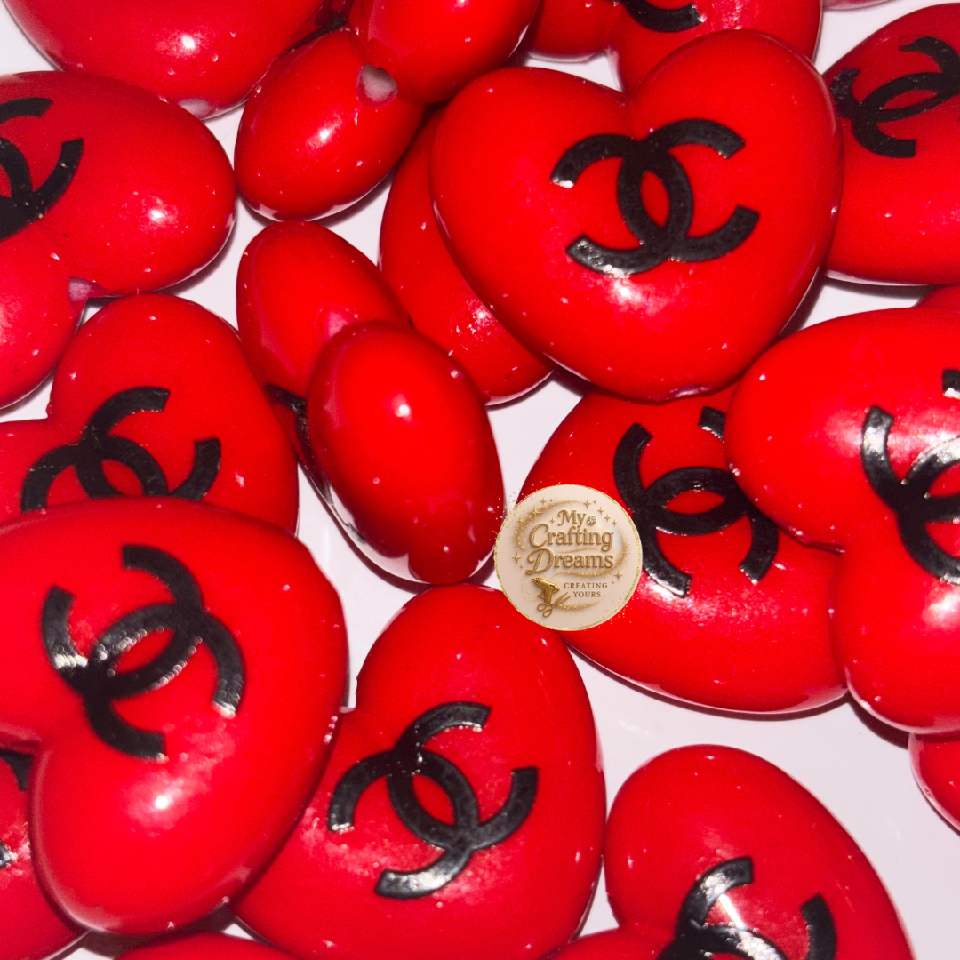 Bougie Heart Charms