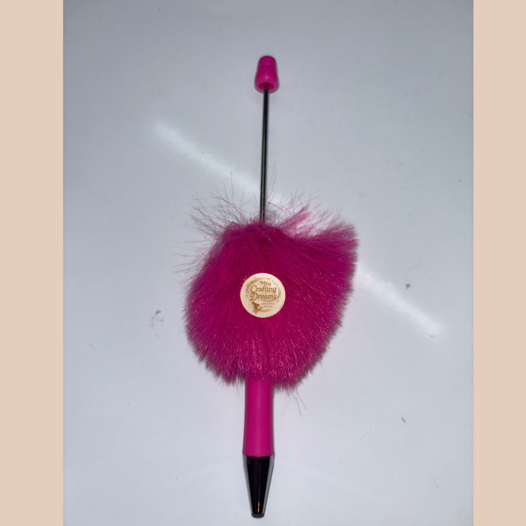 Fluffy Beadable Pens Buy 4 and save!