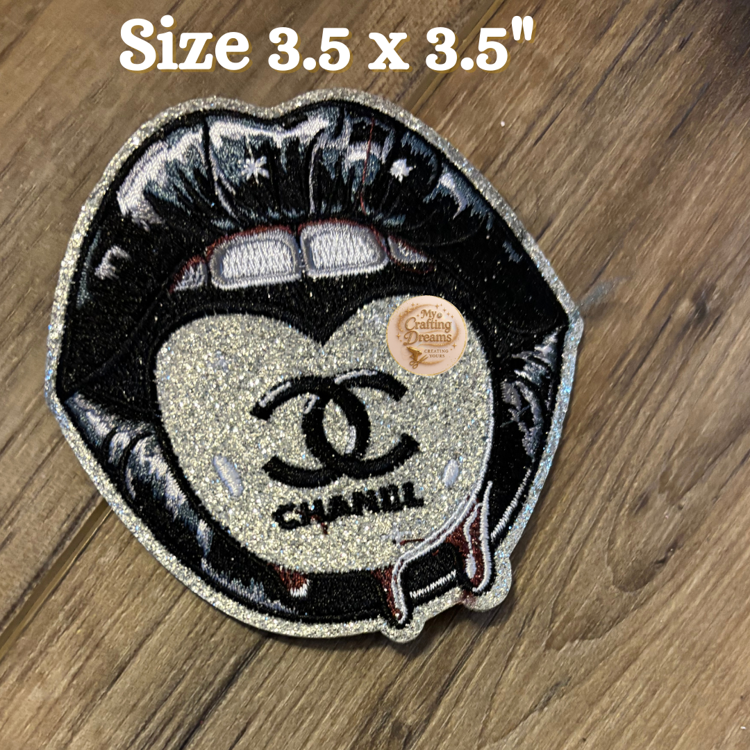 Chanel Inspired Iron On Patches