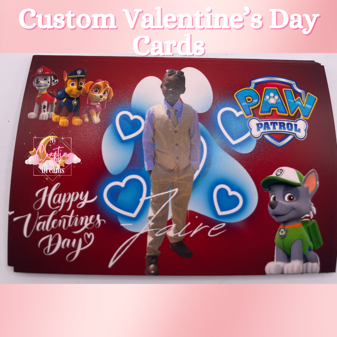 Custom Valentine's Day Cards