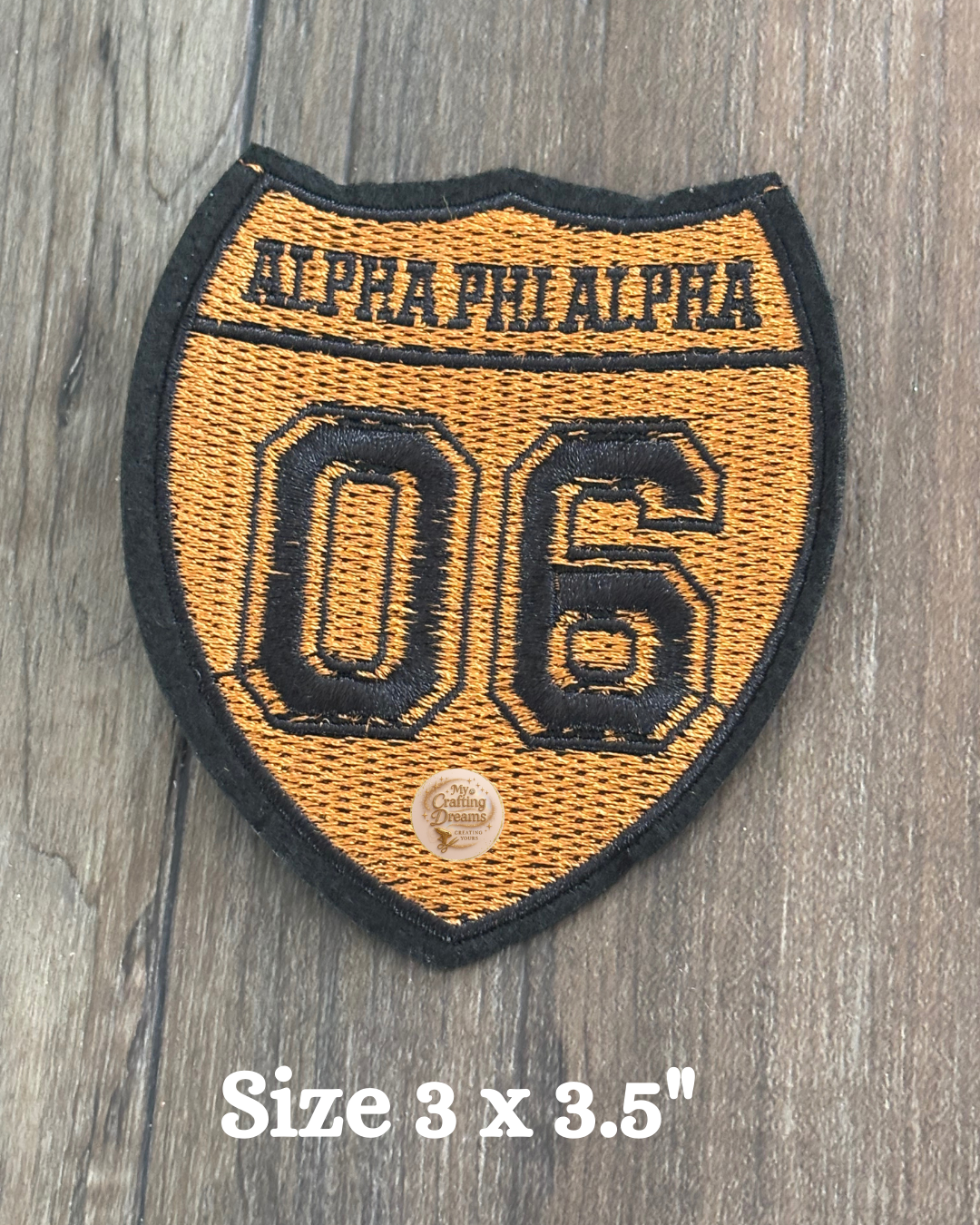 D9 Iron On Patches
