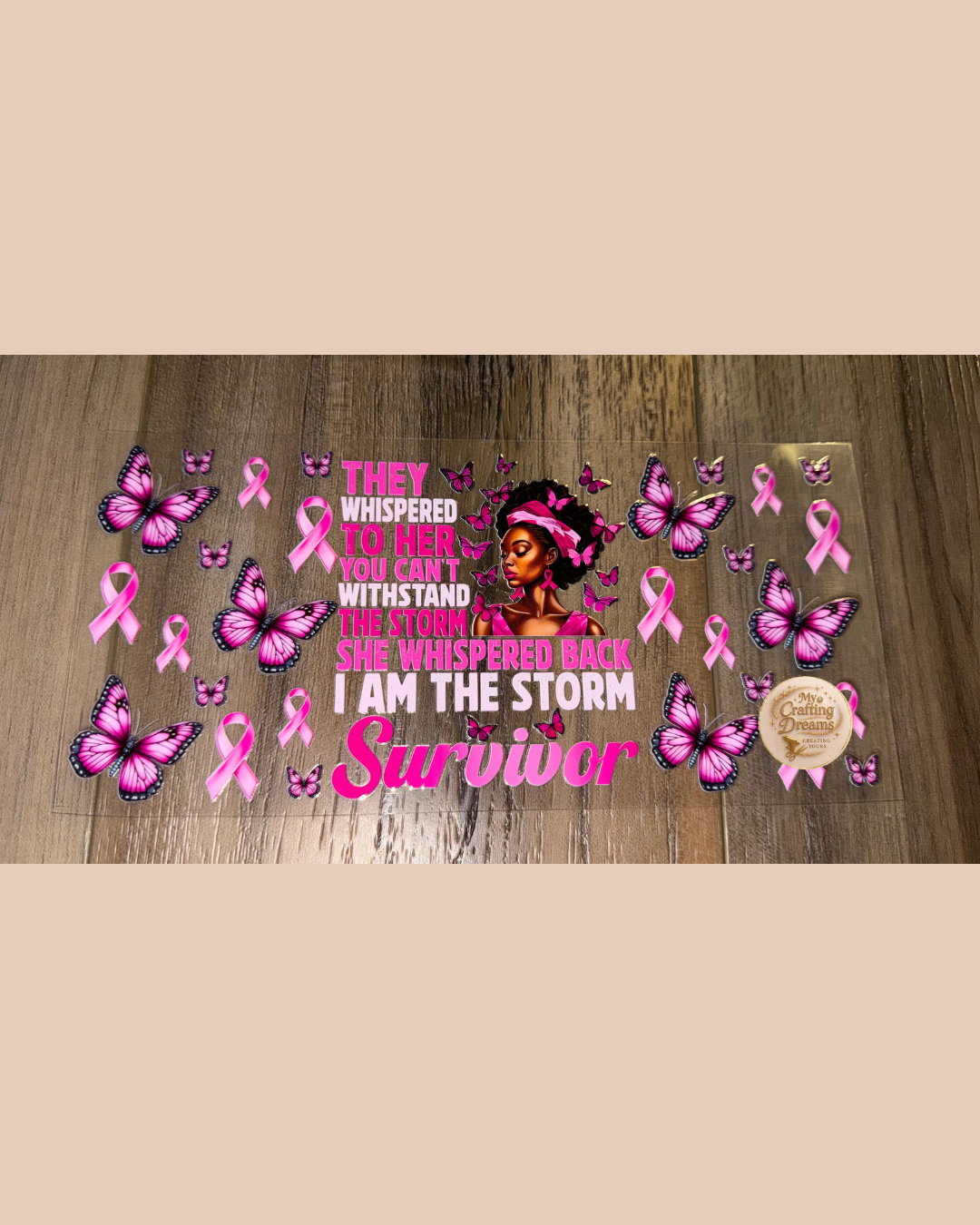 Breast Cancer Awareness UV DTF Transfers Buy 8 Get 2 FREE Mix & Match
