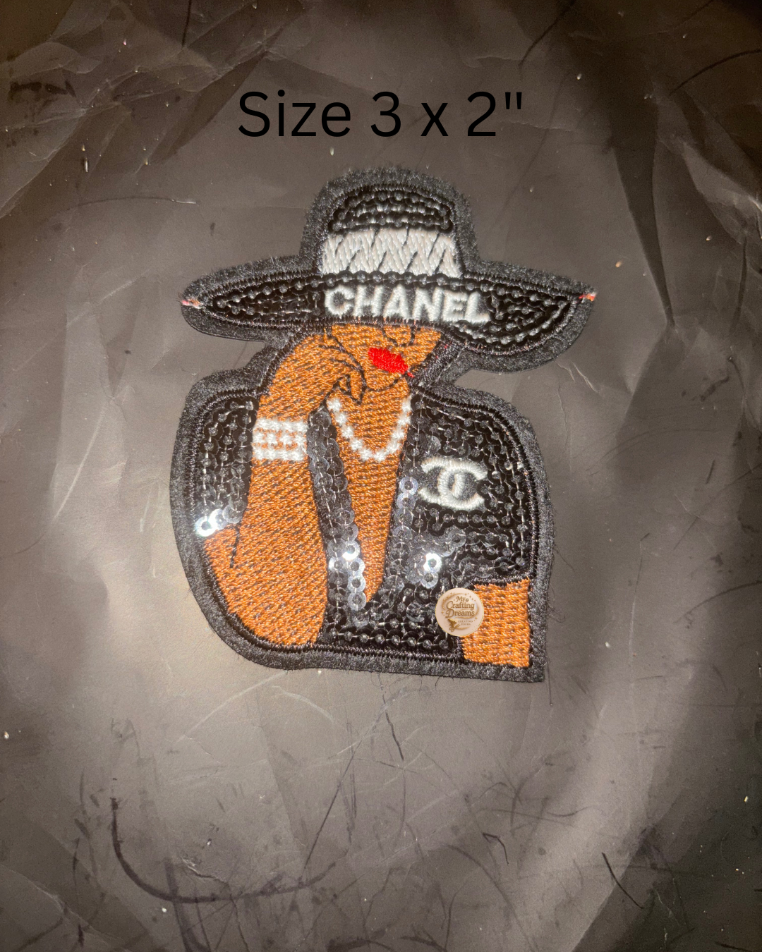 Chanel Inspired Iron On Patches