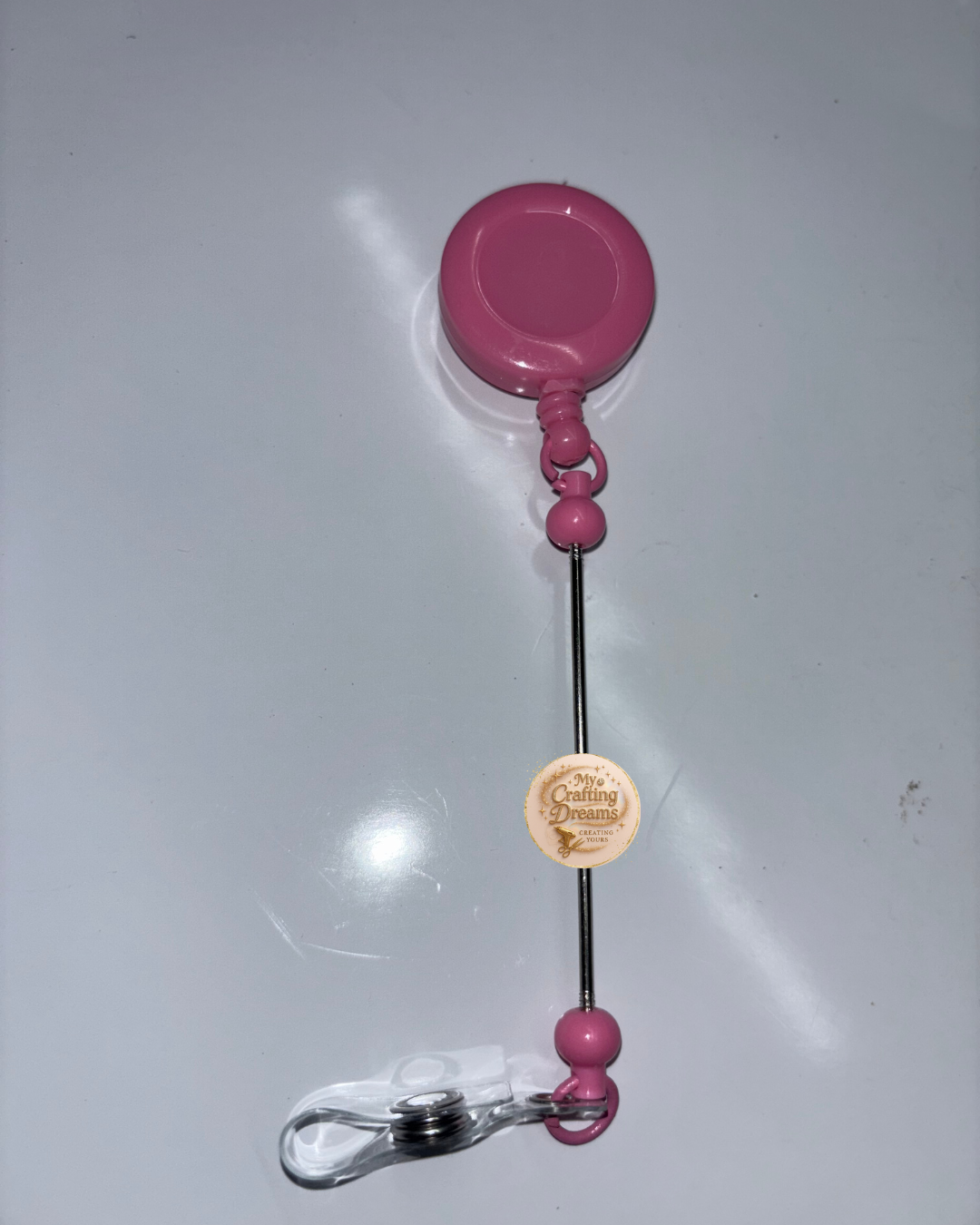 DIY Beadable Badge Reels | Custom Work Accessories