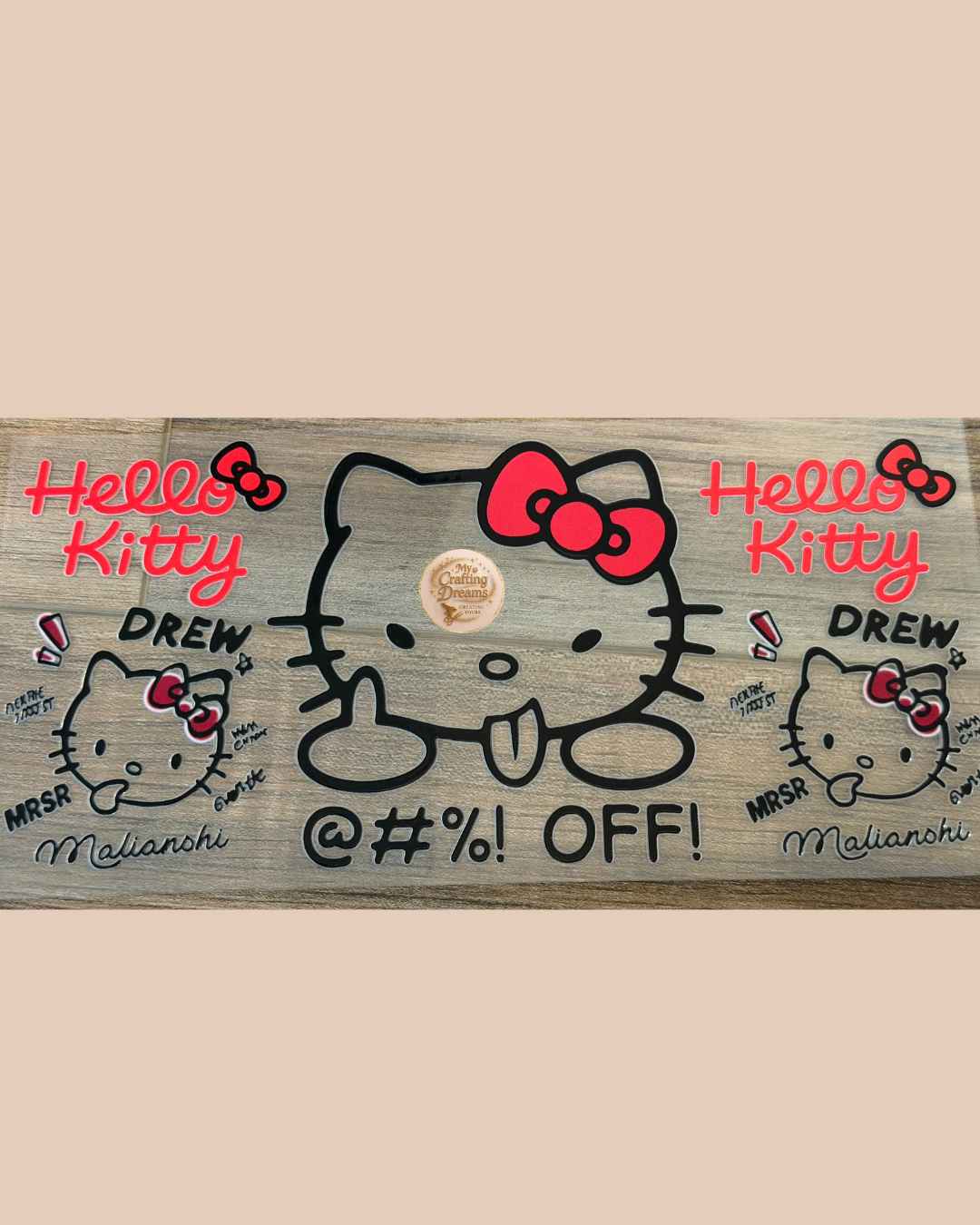 💋🔥 The Unfiltered Collection – UV DTF Wraps Buy 8 get 2 Free