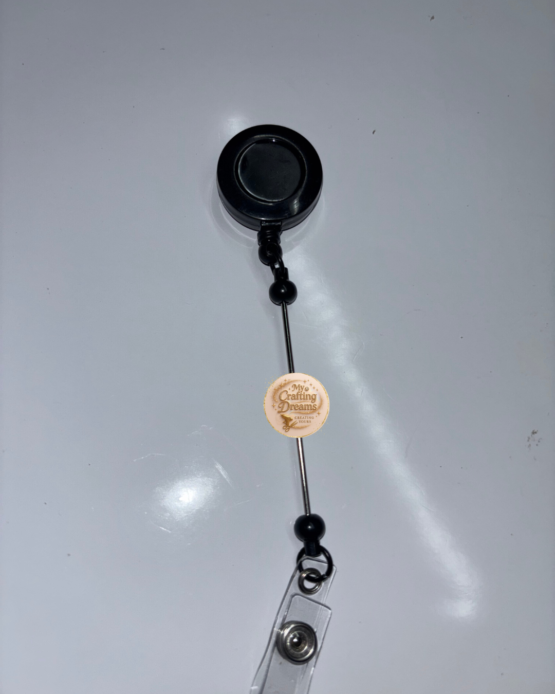 DIY Beadable Badge Reels | Custom Work Accessories