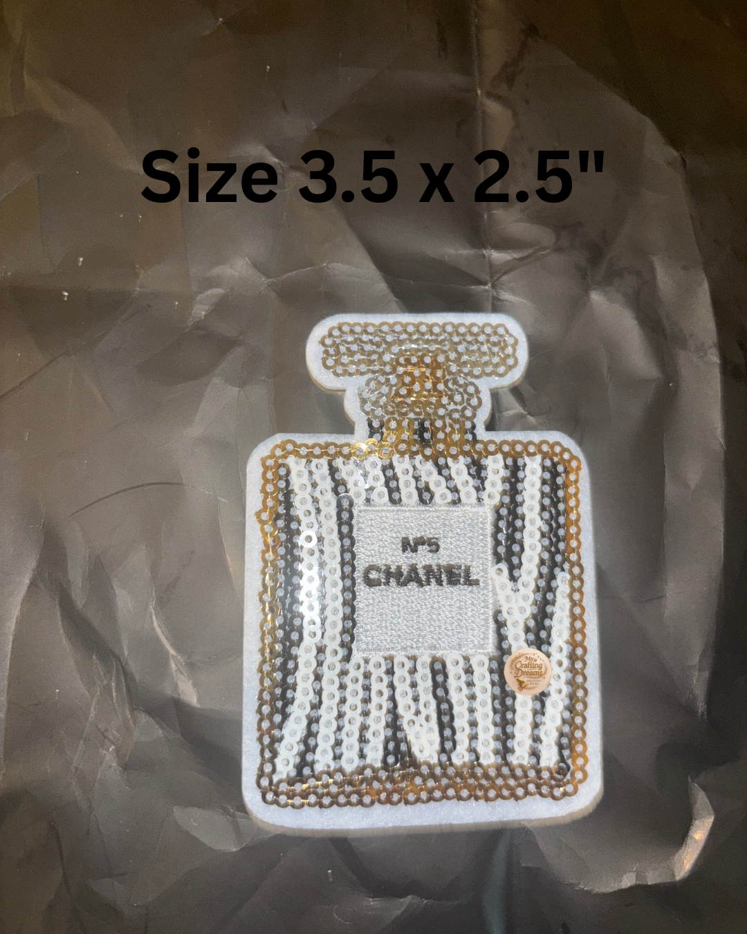 Chanel Inspired Iron On Patches