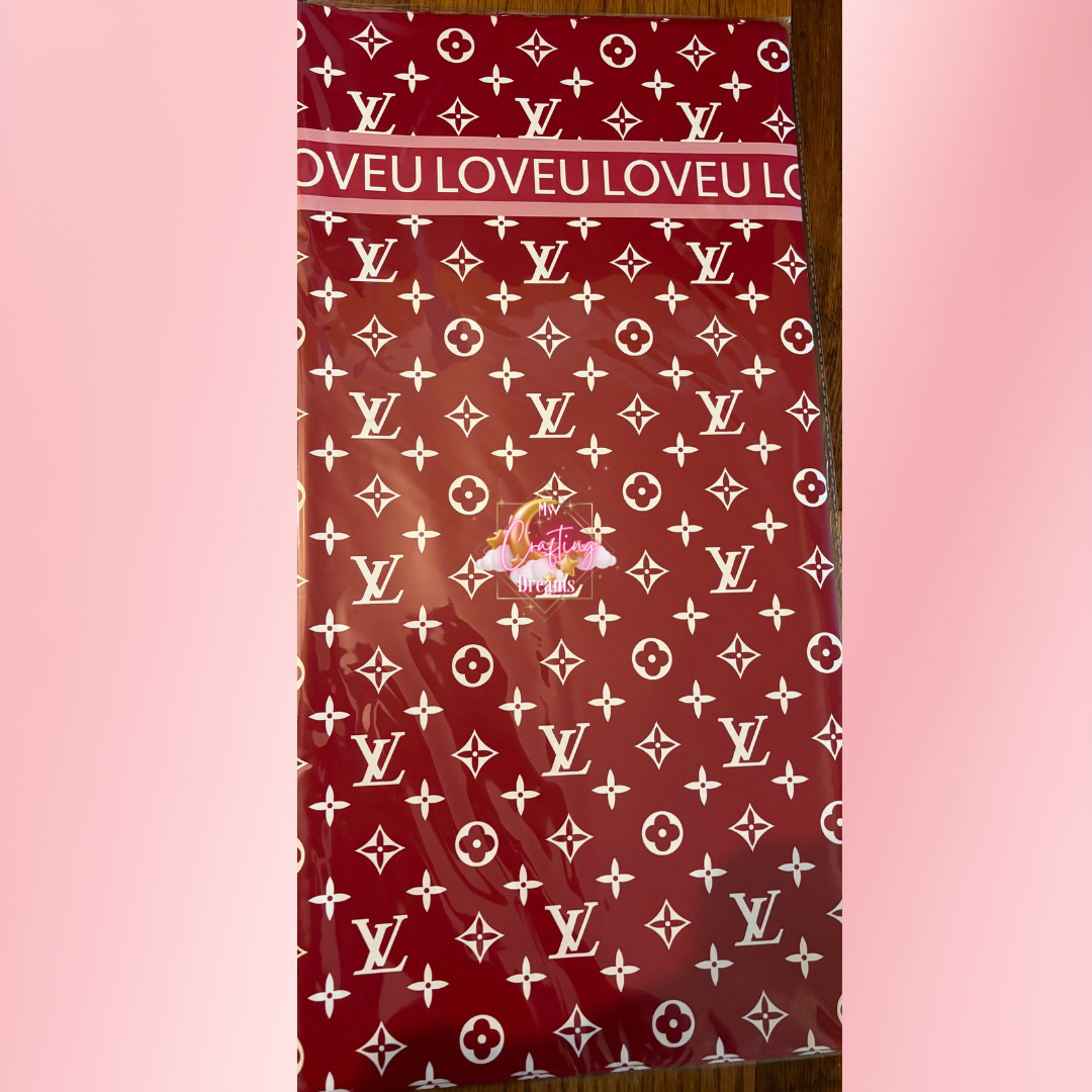 Designer Floral Wrapping Paper
