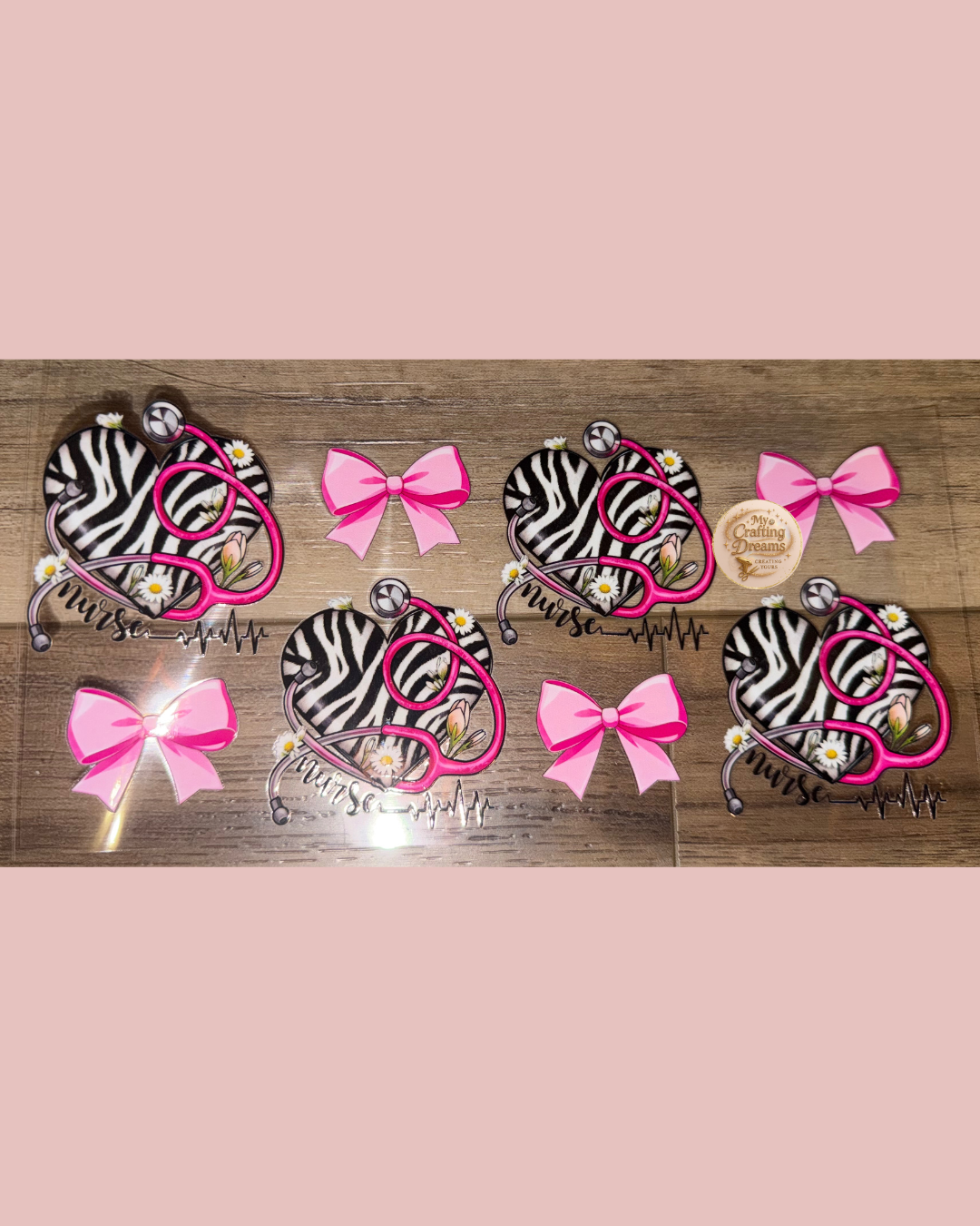 Medical Field Theme UV DTF Transfers Buy 8 Get 2 Free Mix & Match