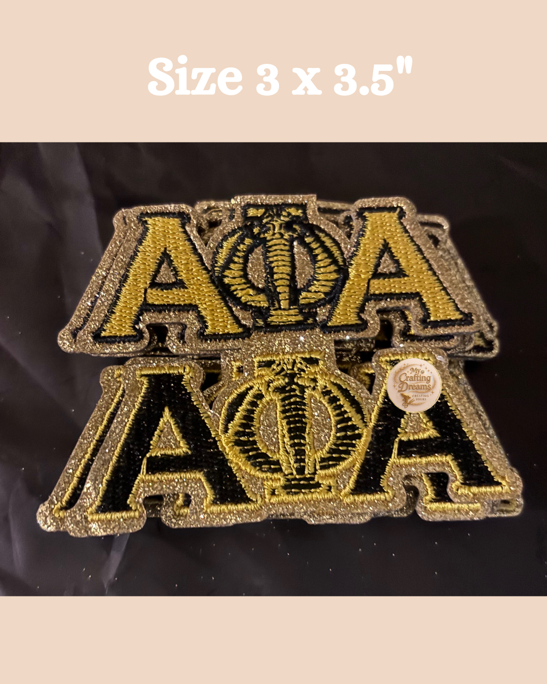 D9 Iron On Patches
