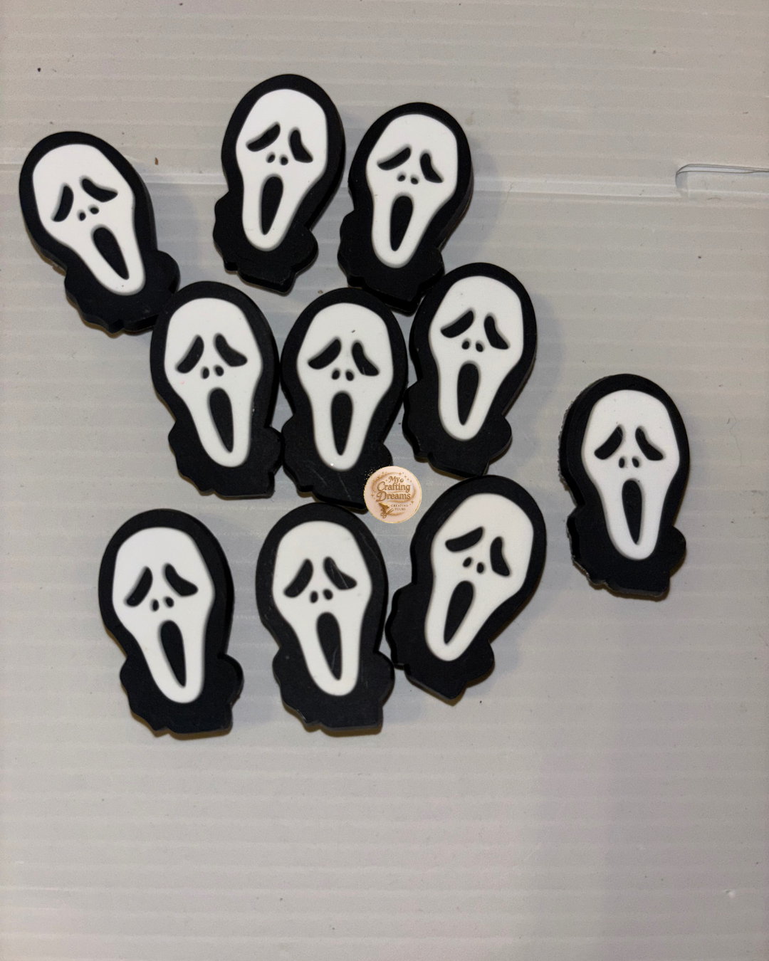 Halloween Theme Rubber Croc Charms