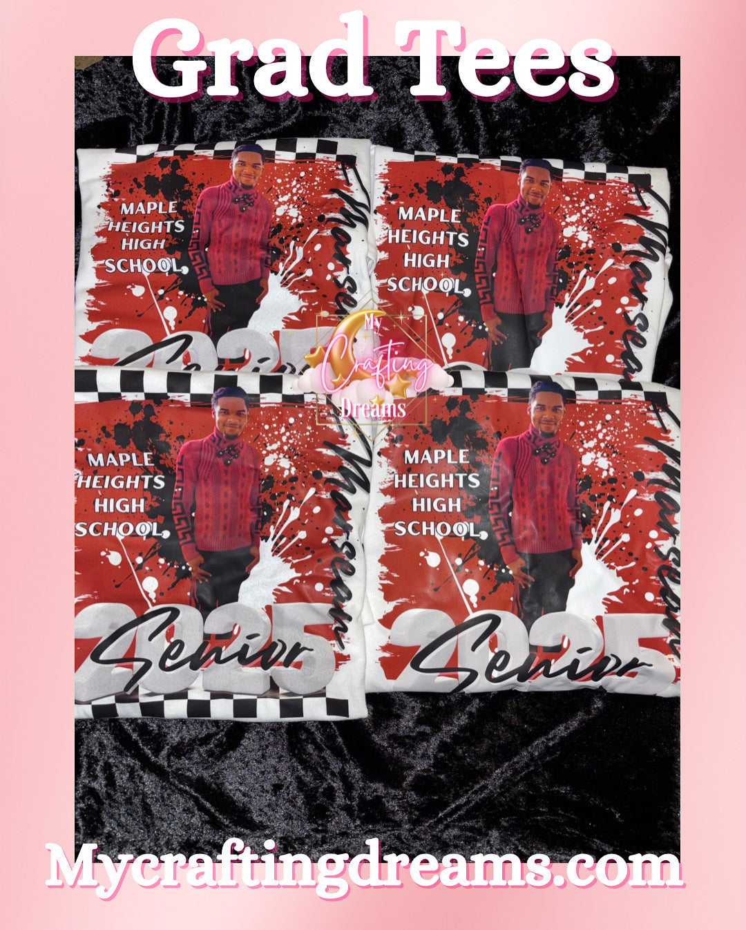 Custom T-shirts (please make sure to read the description before ordering)