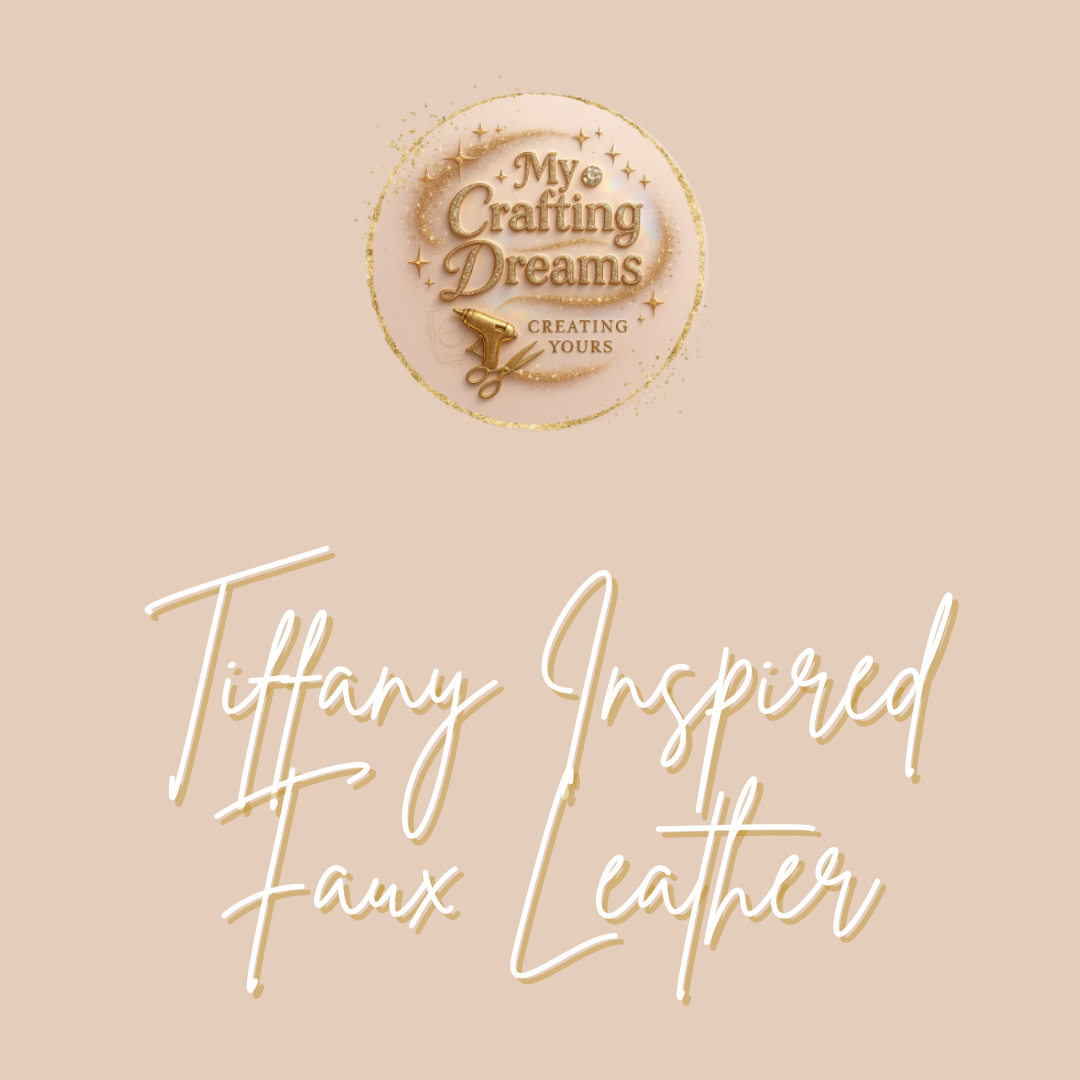 Tiffany Inspired Faux Leather