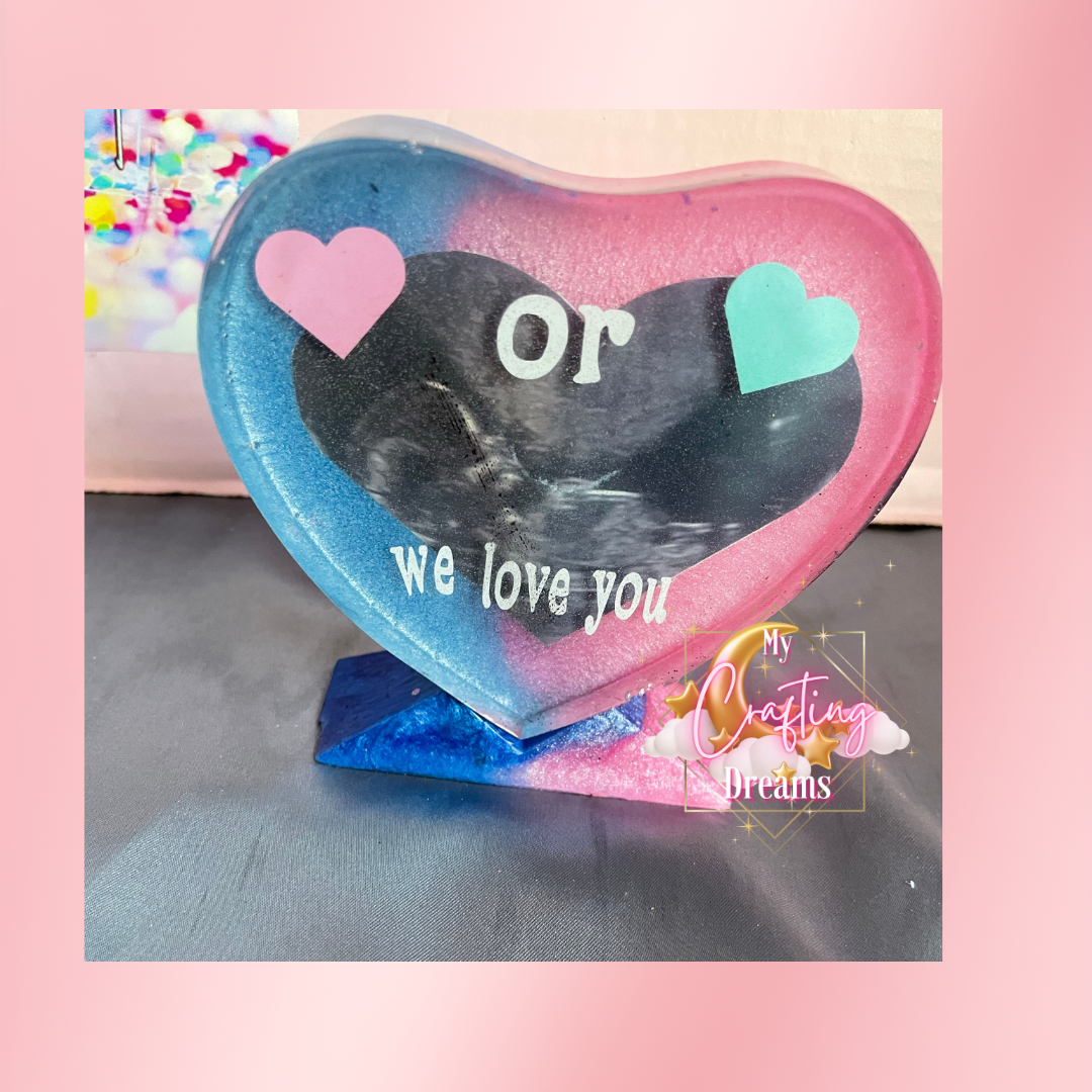 3D Picture Frame with Stand