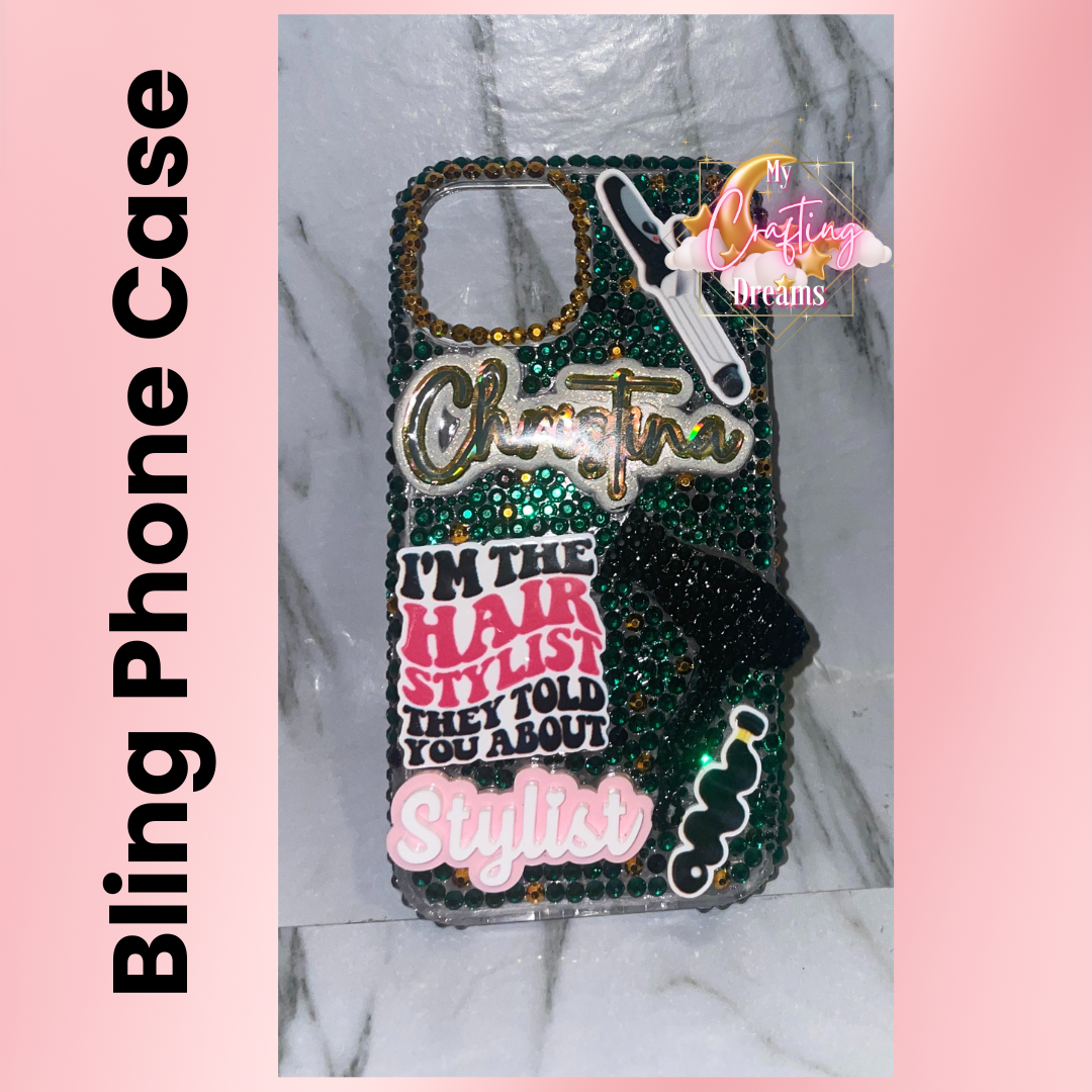 3D Custom Bling Phone Cases