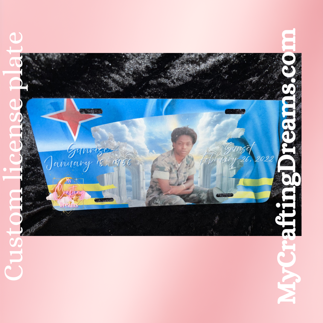 Custom License Plate