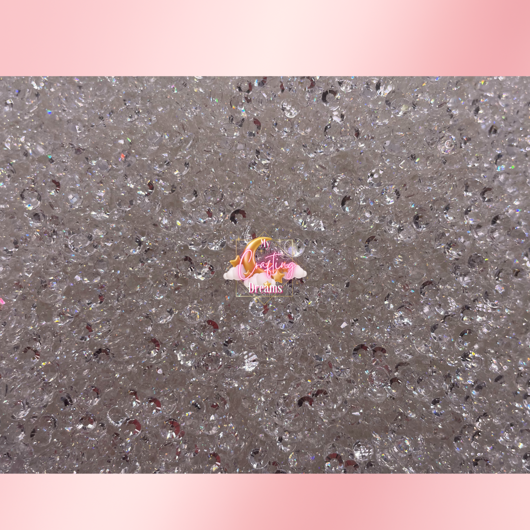 Ice Shine (Clear Rhinestones) Resin