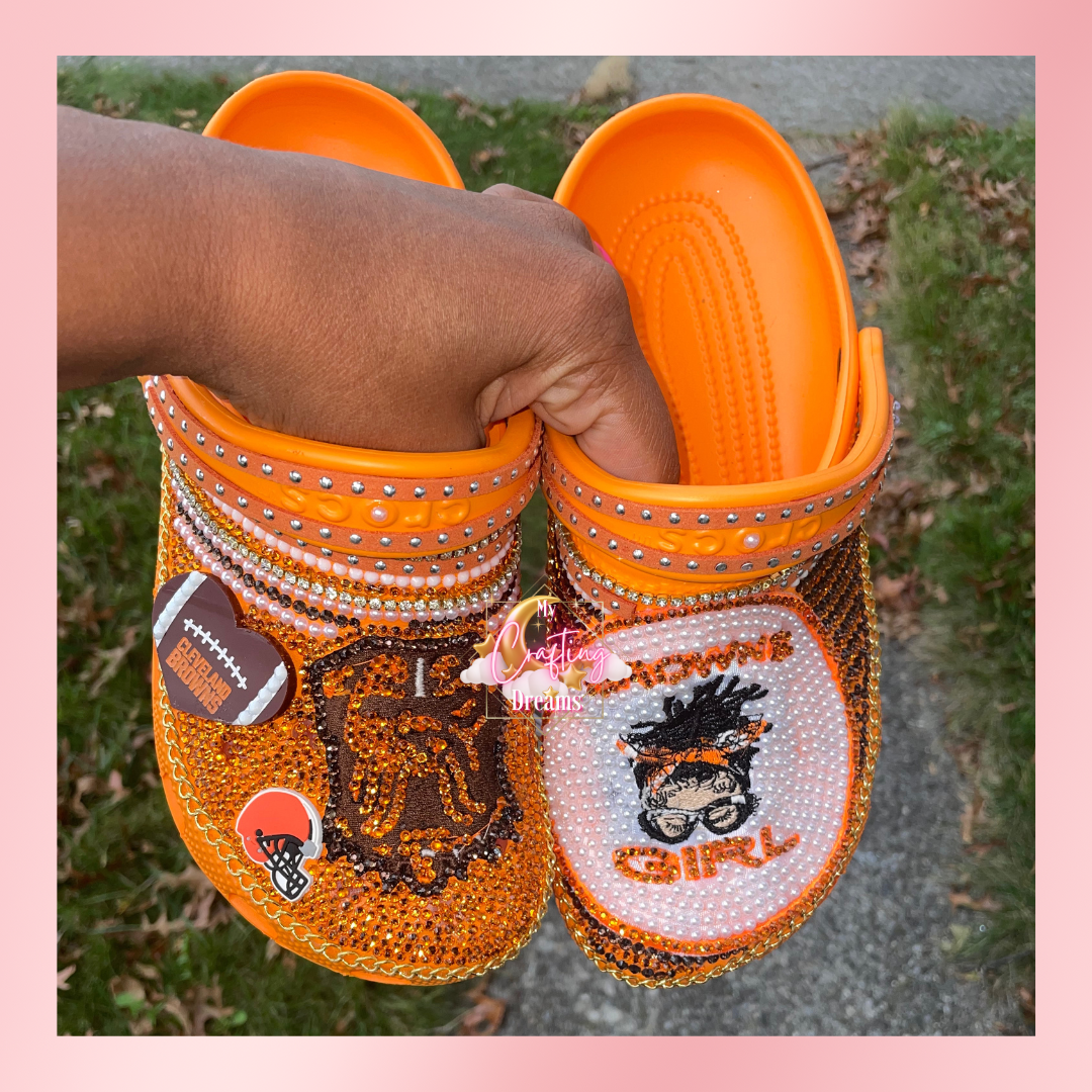 Custom Crocs - Price Includes The Shoes