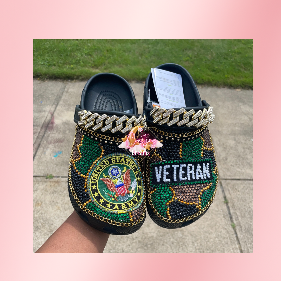Custom Crocs - Price Includes The Shoes