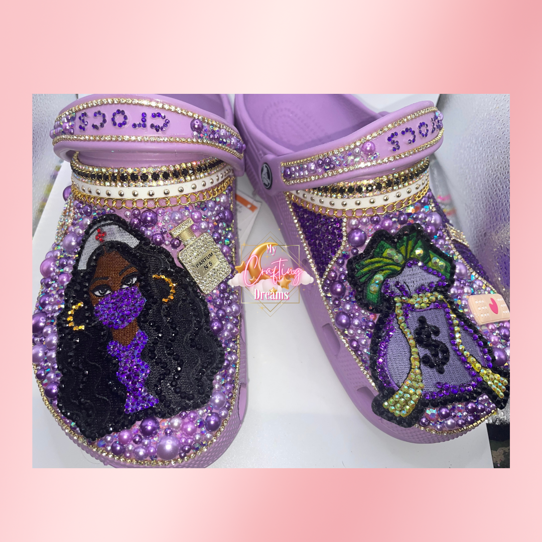 Custom Crocs - Price Includes The Shoes