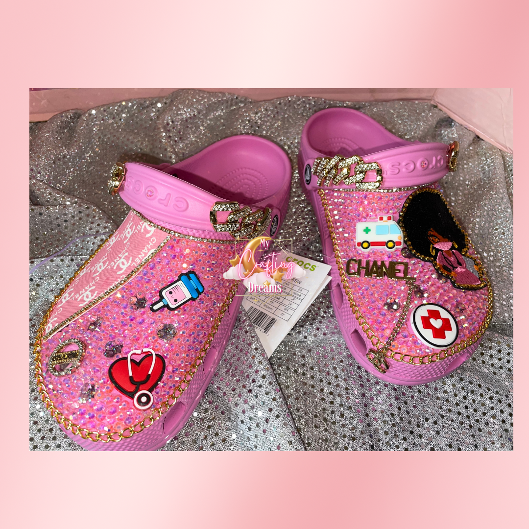 Custom Crocs - Price Includes The Shoes