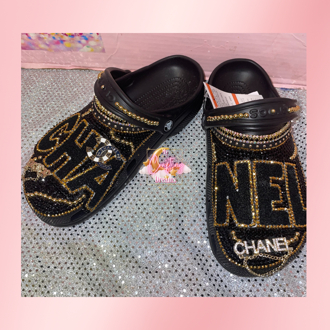 Custom Crocs - Price Includes The Shoes