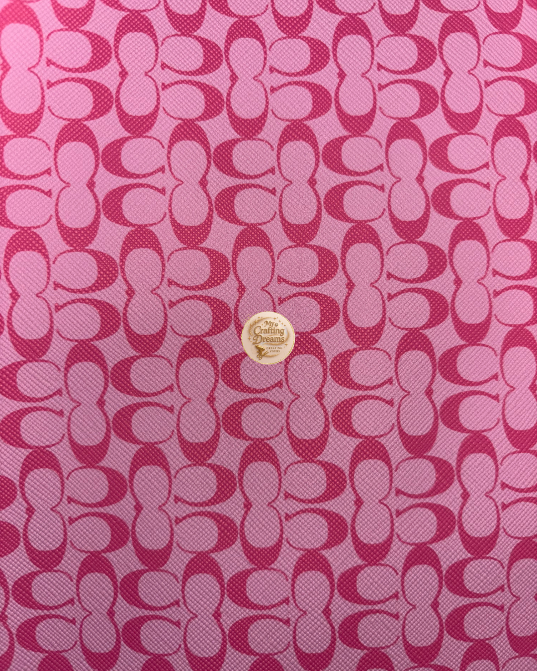 Coach Inspired Faux Leather Sheets