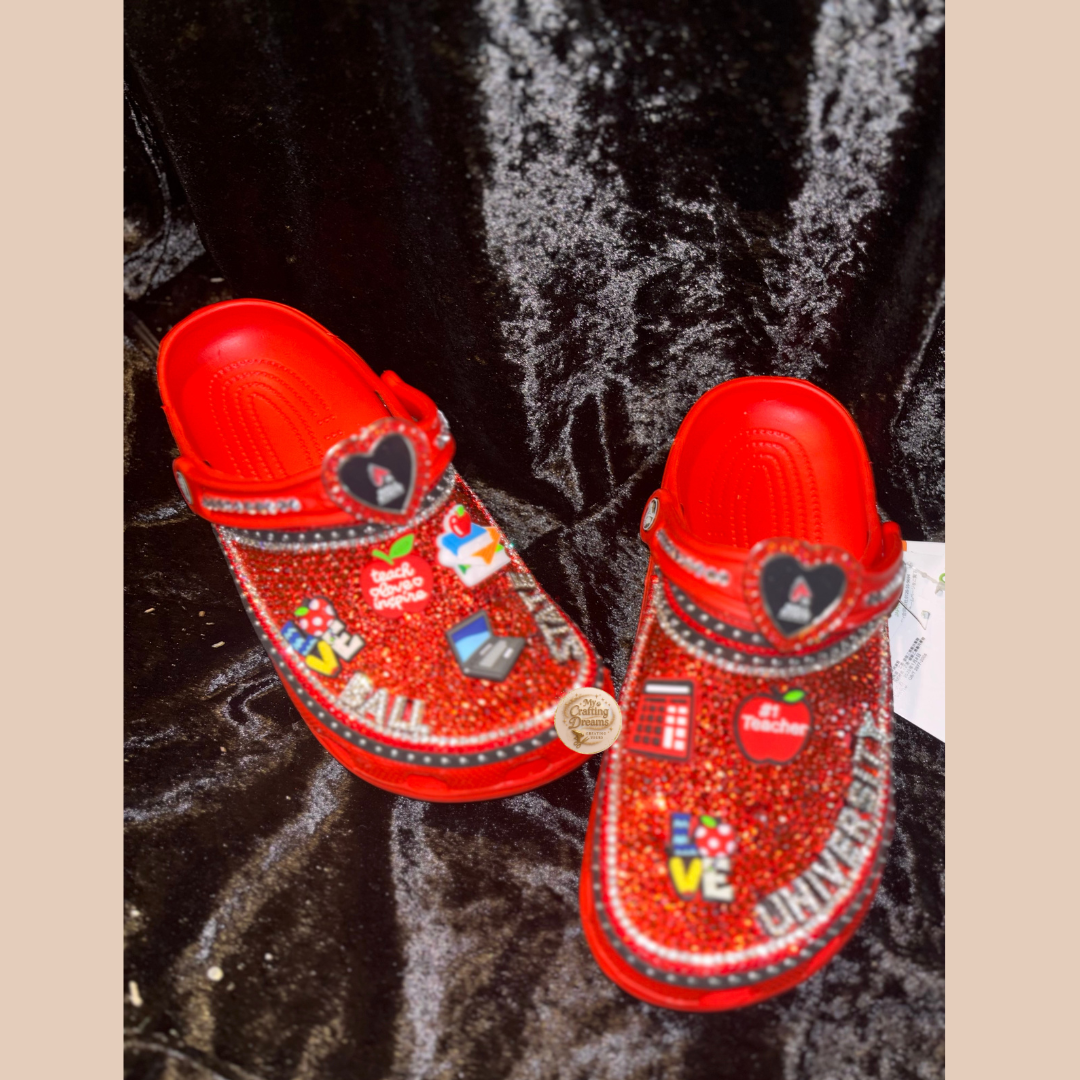 Custom Crocs - Price Includes The Shoes